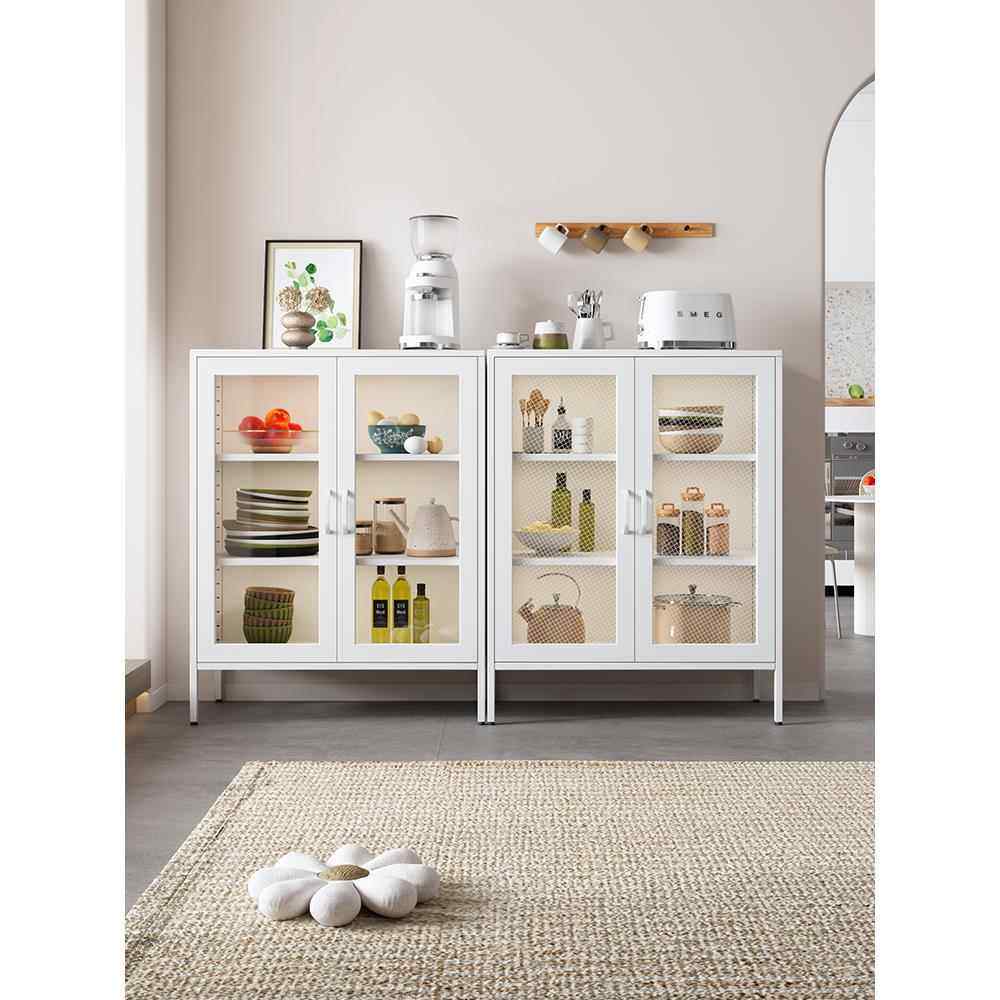 窄米色超薄铁艺超薄碳钢餐具柜现代简约壁挂式集成储物柜储物柜,住宅家具,餐边柜,淘宝优惠券,粉丝福利购,淘宝优惠卷