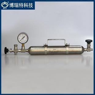 500ml不锈钢采样钢瓶无缝钢管一次旋压成型LPG采样钢瓶厂家现货