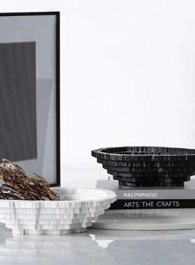 约代创意果盆样板间客厅茶几GYF零食盘玄桌面收简纳摆件家现关居