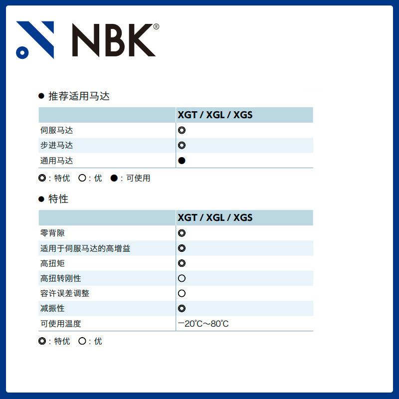 NBK XGL-C 高减振能力橡胶联轴器 零背隙加长型连轴器 半分离厂家