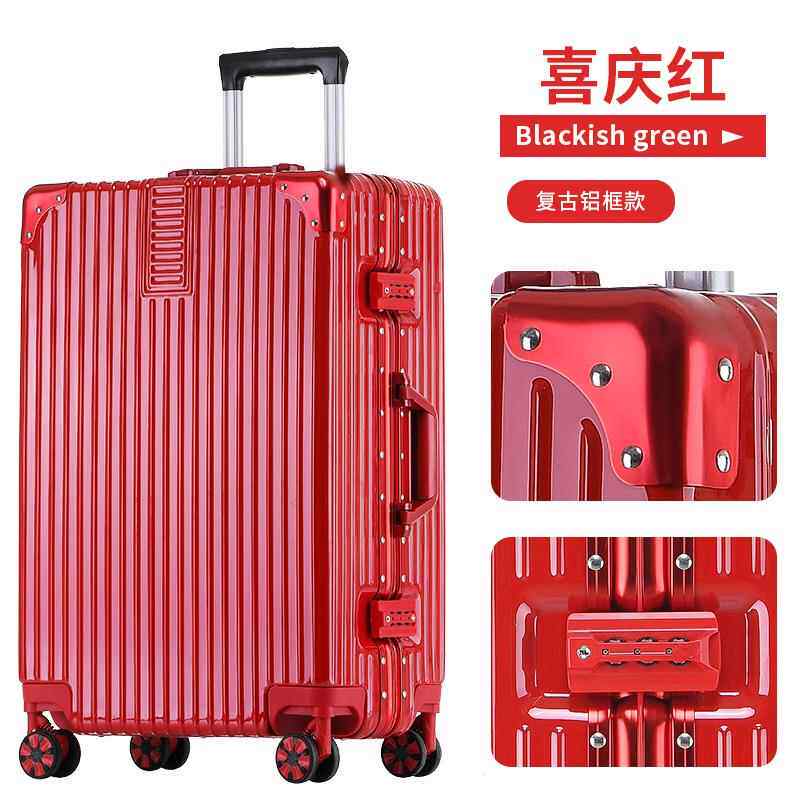 正品行李箱女网红ins小拉箱杆密码旅行4箱2寸男型20皮箱子静音万