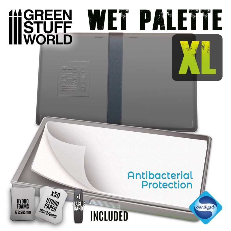 GreenStuffWorld GSW 大湿盘XL+2海绵+50纸/配套单卖海绵湿纸耗材