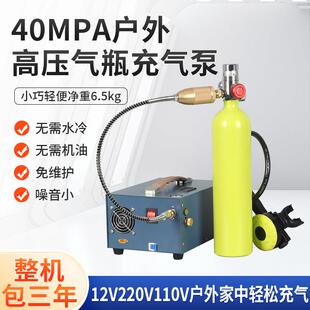 猎豹12V车载高压打气泵40mpa电动打气筒高压打气机打气泵30mpa