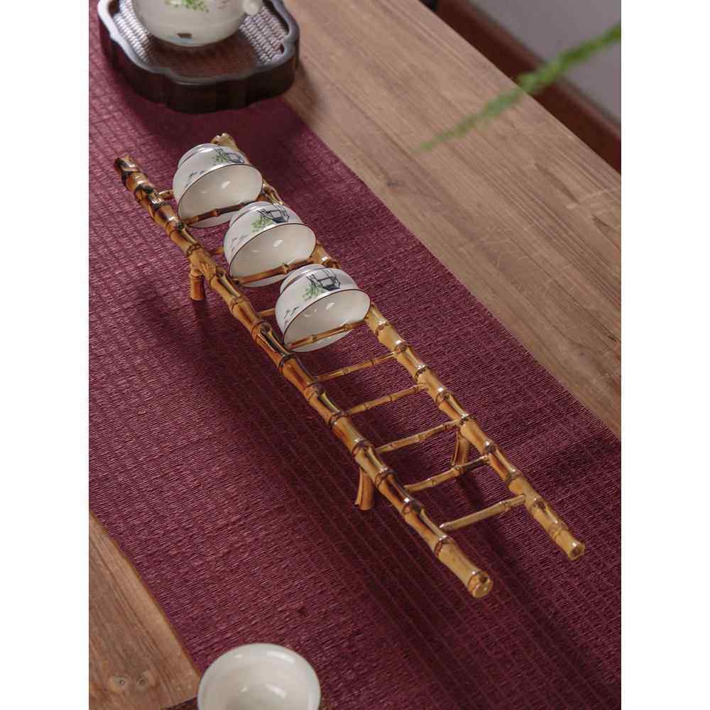 茶碗收纳架功夫茶杯架子茶具创意功夫茶收纳置物架茶道配件竹制沥,餐饮具,茶道/零配,淘宝优惠券,粉丝福利购,淘宝优惠卷