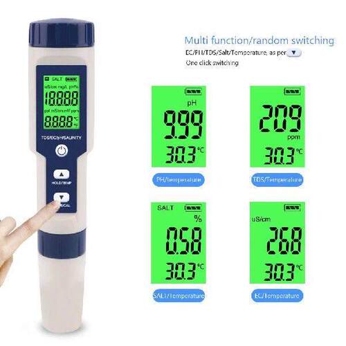 5 in 1 Water Quality Tester Water Tester Monitor