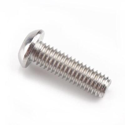 520pcs/盒M3 M4 M5不锈钢内六角平头盘头半圆头螺丝螺母配套组合