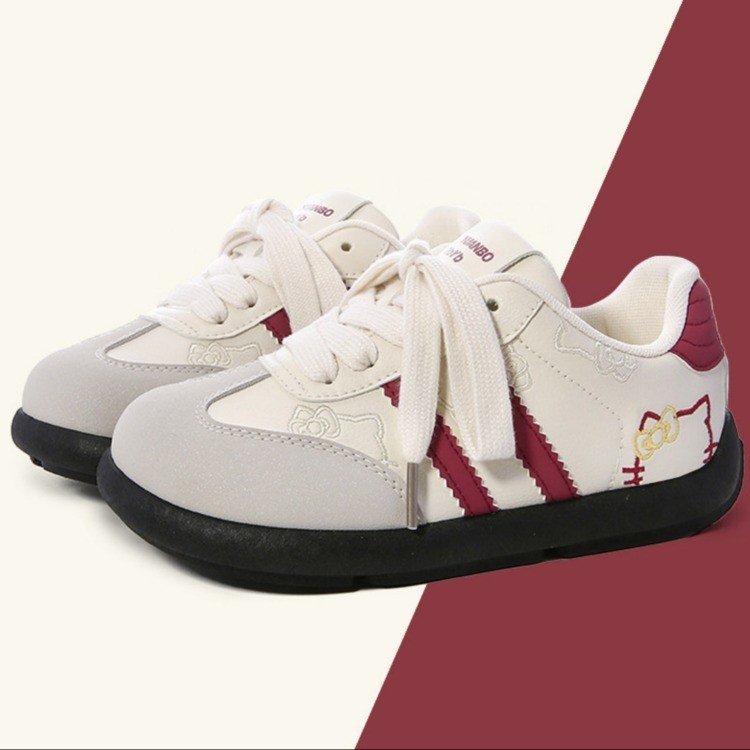 休闲可爱韩系小众KT刺绣老爹鞋