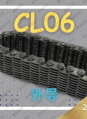 【现货】CL06/3碳钢19片宽28.5齿形链条外导工业自动化传动带