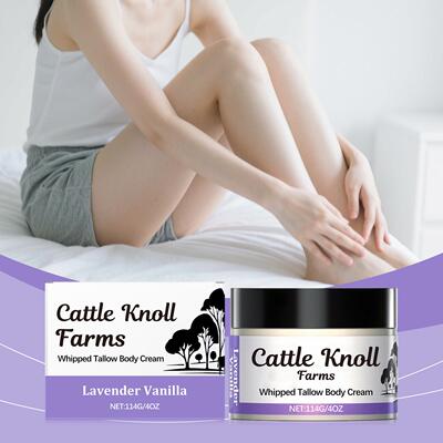 Tallow-based moisturizing cream for gentle daily hydration,