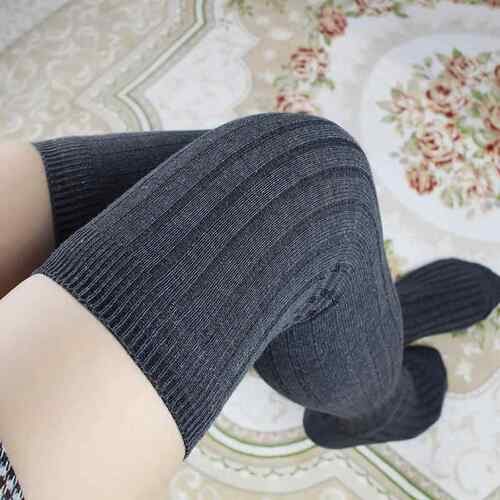 Women Thigh Thermal Socks 1 Pair Comfortable Over Knee