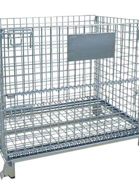 仓储笼蝴笼铁笼移铁框车蝶间可仓库周86转箱动堆叠铁筐转运承重带