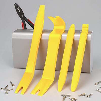 Car plastic pry tool, dashboard clip remover, door panel rem