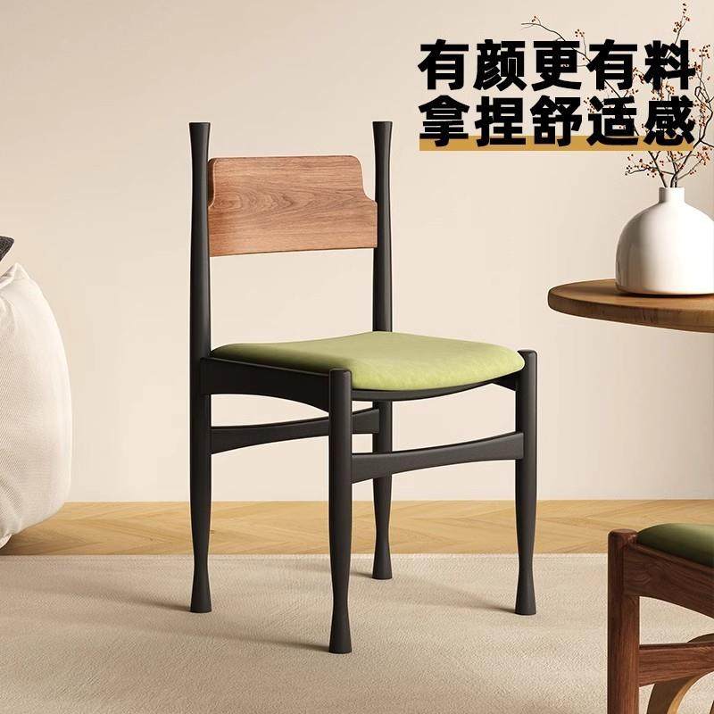 中木椅子法式sys-173轻奢古餐椅设计师古椅梳妆椅实木餐椅家实复