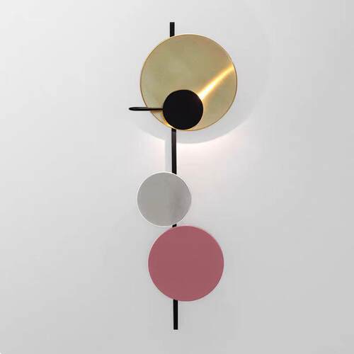 跨境简约后现代客厅壁灯创意床头卧室客厅设计师样板房大理石壁灯