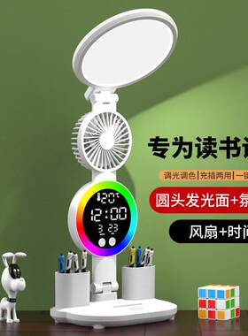 学习书桌台灯护眼写作业专用冲插电两用阅读宿舍床头灯LED台灯