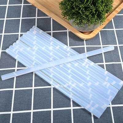 7/1m1环m粘保透明白胶高棒热熔RHO胶大胶条五金热熔胶棒