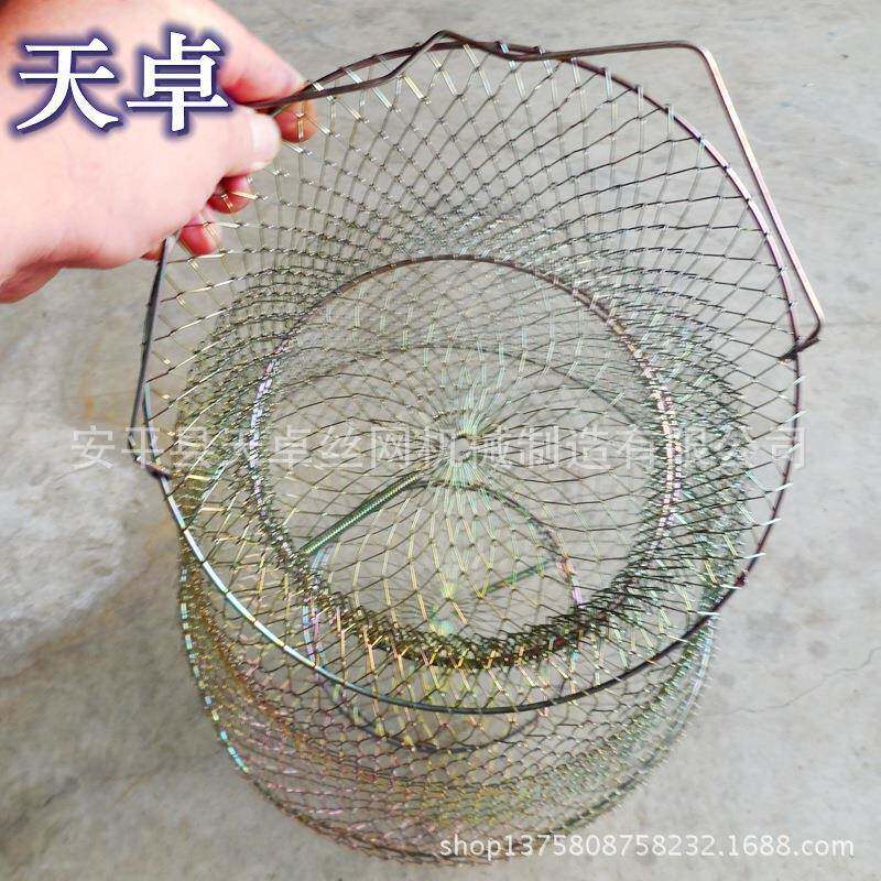 厂家鱼篓网机装鱼篓勾花网机菱形网机