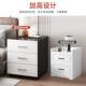 床头柜现代简约卧室简易床边柜小物型床尾储物收柜纳用轻奢家CTG0