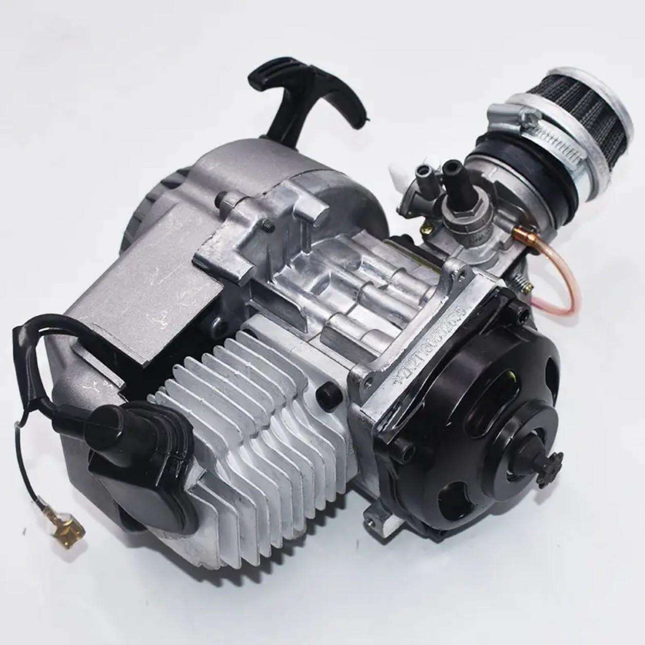 49CC 2-Stroke Pull StartEngin小四轮发动机迷你摩托二冲程汽油