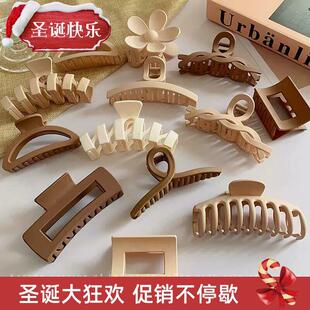 发夹Hot Sale Solid Color eClawa CXED636MLlHip Larg Barrette