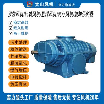 50罗茨风机污水曝气处理旋转供料器气力输送锁风泵罗茨真空泵配件