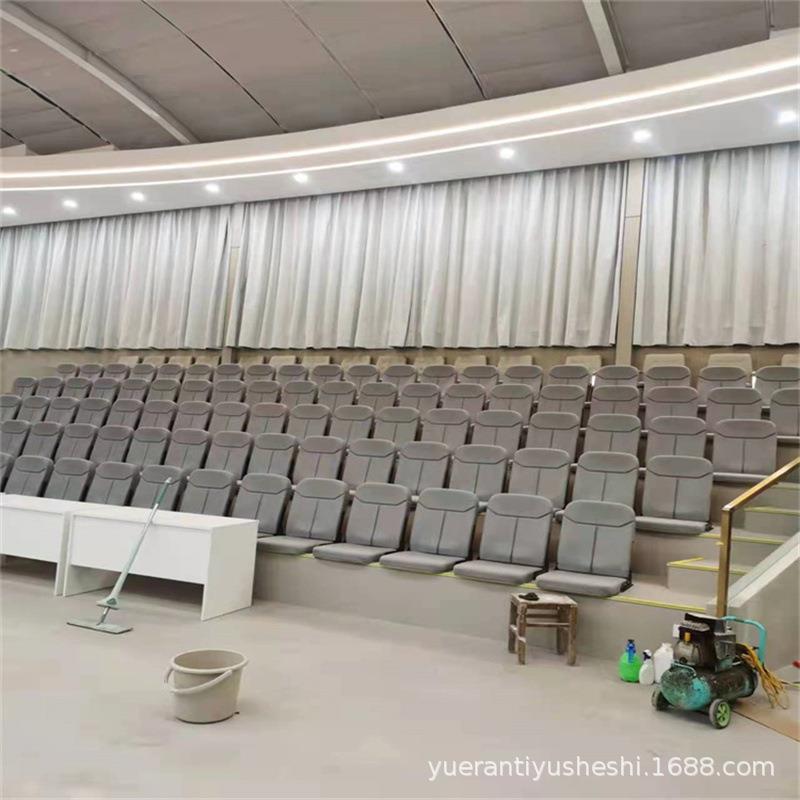 台看座椅软看台椅室育内体场篮球馆YR-5620座椅电动伸缩折叠看台