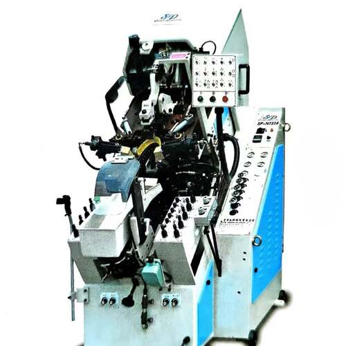 电脑控制上胶制鞋前帮机油压二手九爪鞋帮拉帮机诚锋SP-N737A