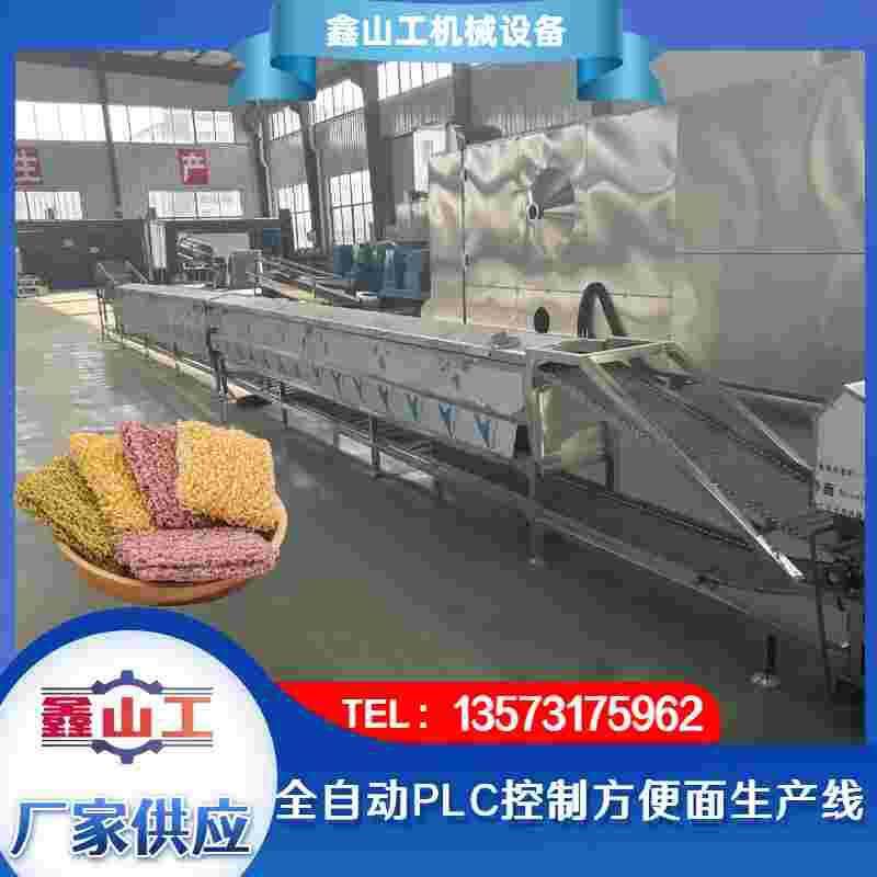 小型全自动半自动油炸非油炸方便面面块成型设备机电一体化