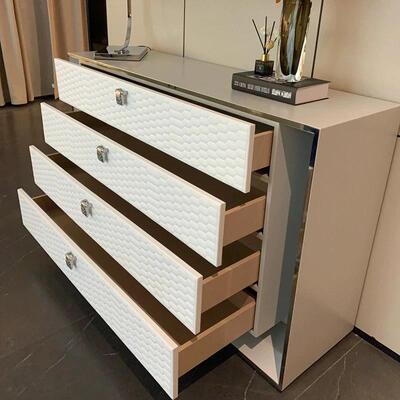 【RobertoCavalli 五斗柜】意式轻奢豪宅别墅电视柜矮柜