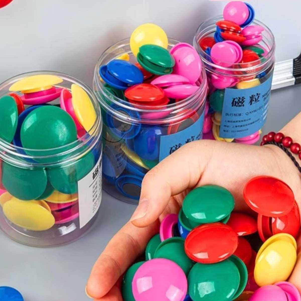 圆形彩色磁粒黑板贴小磁扣强磁白板磁铁吸铁石磁贴磁力扣磁钉教学,文具电教/文化用品/商务用品,磁性贴,淘宝优惠券,粉丝福利购,淘宝优惠卷