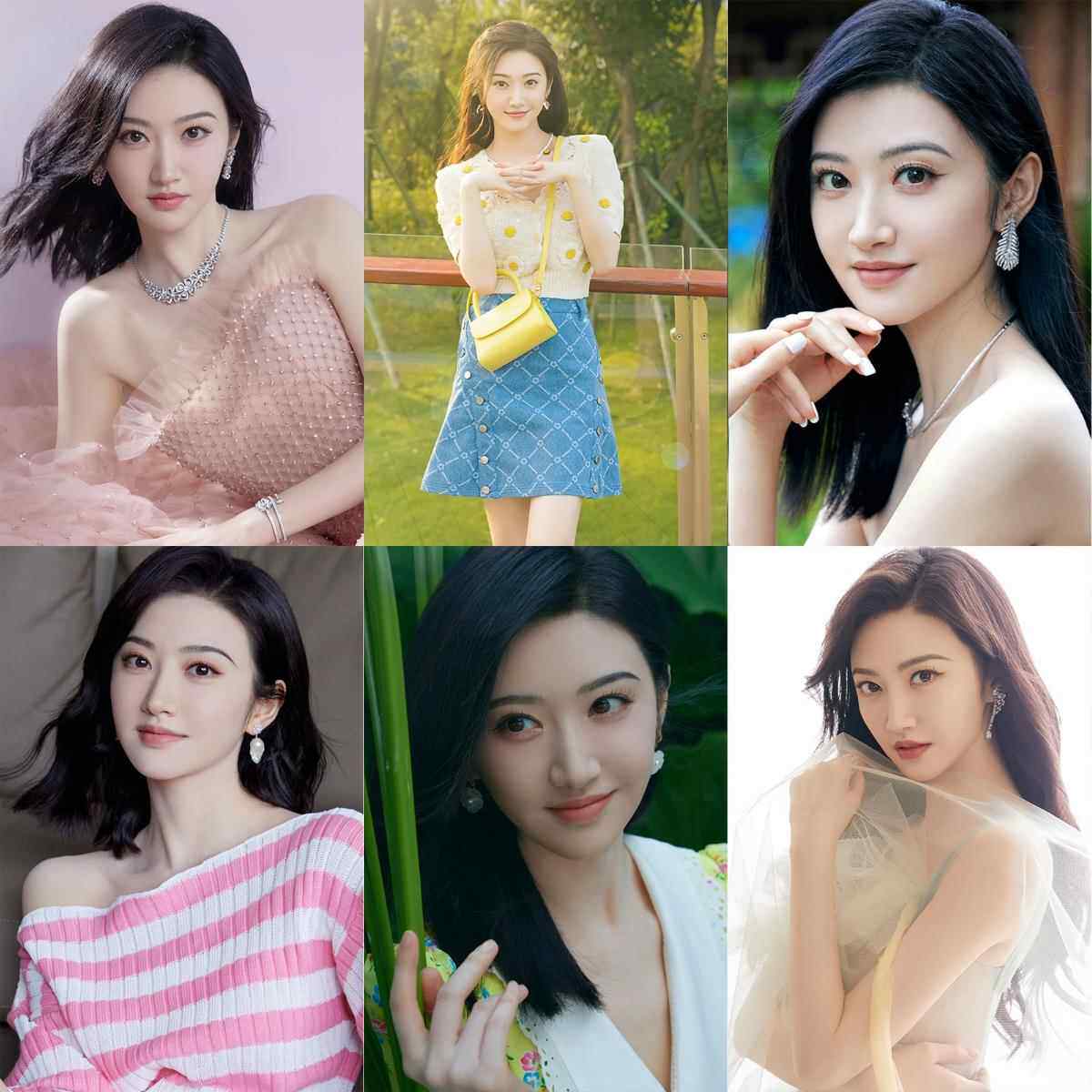 景甜海报贴画纸美女明星景甜写真古装司藤剧照宿舍墙贴装饰画图片