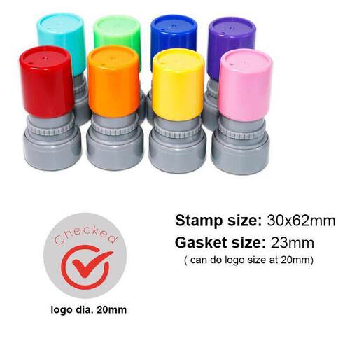 20mm teacher stamp 1 Piece Teaching Tool school homework Stu