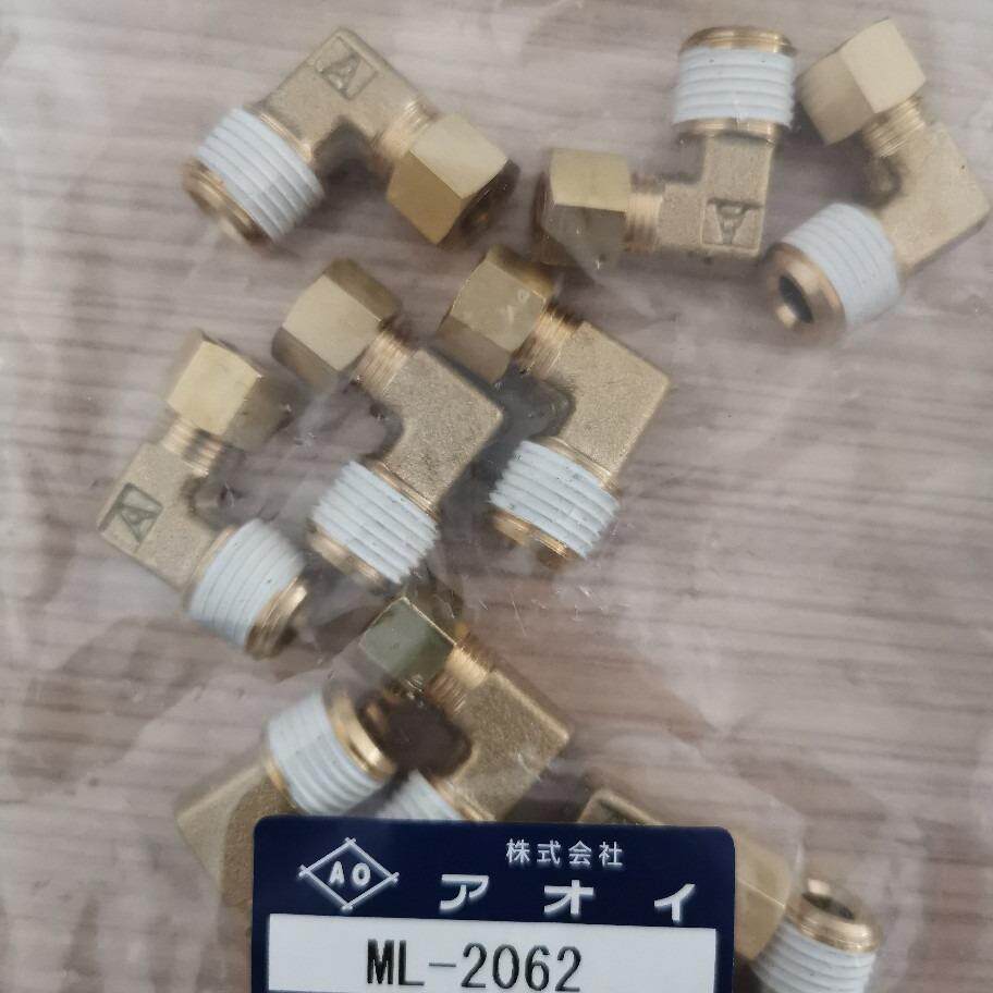 开山空压机气管接头卡套接头日本进口卡套接头ML-2062 ML-2102