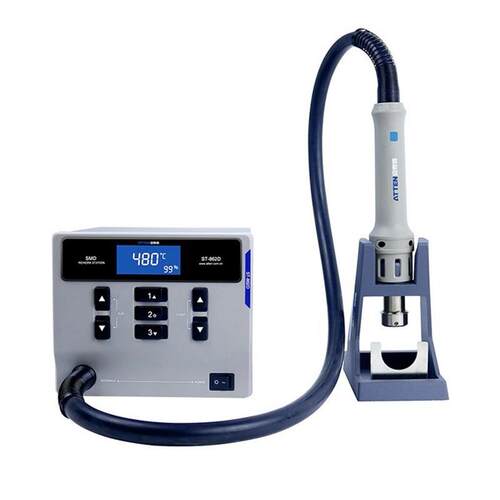 安泰信 ST-862D 智能大功率热风拆焊台恒温数显热风 1000W