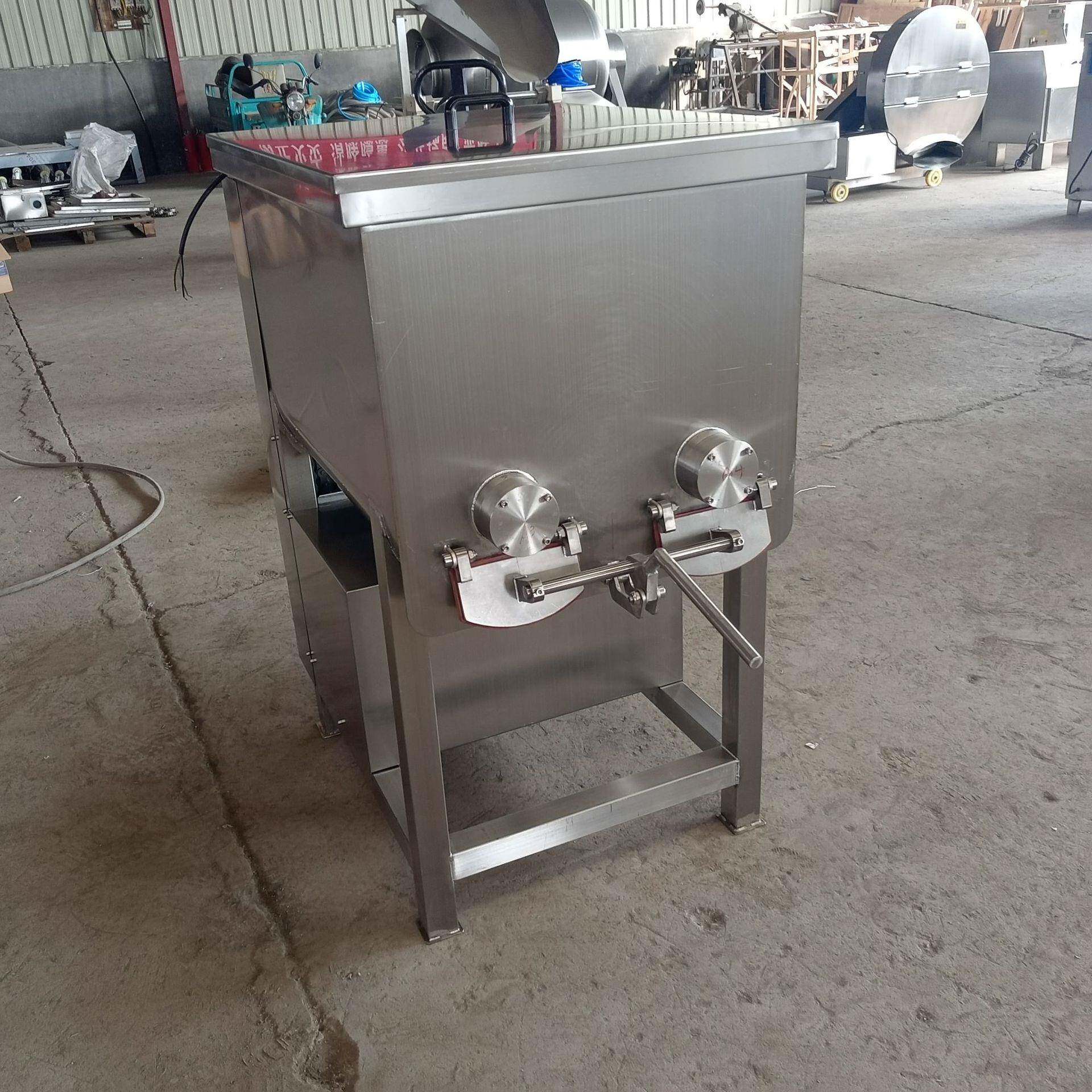 鱼糜虾滑立式拌馅机肉制品馅料搅拌设备全自动火腿香肠拌料机