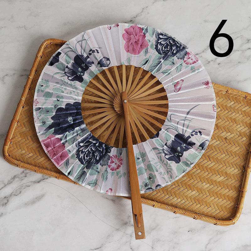 Round Windmill Fan Wind Cherry Blossom Chinese Japanese