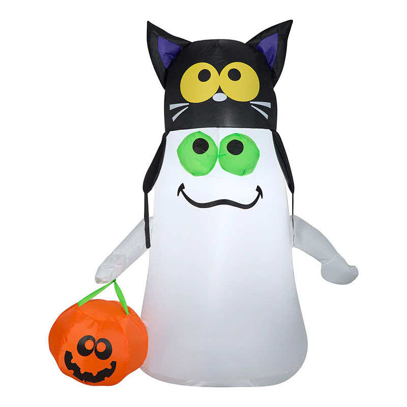 鬼节幽灵发光火焰灯模rgb气气灯光彩鬼模气炫充led白