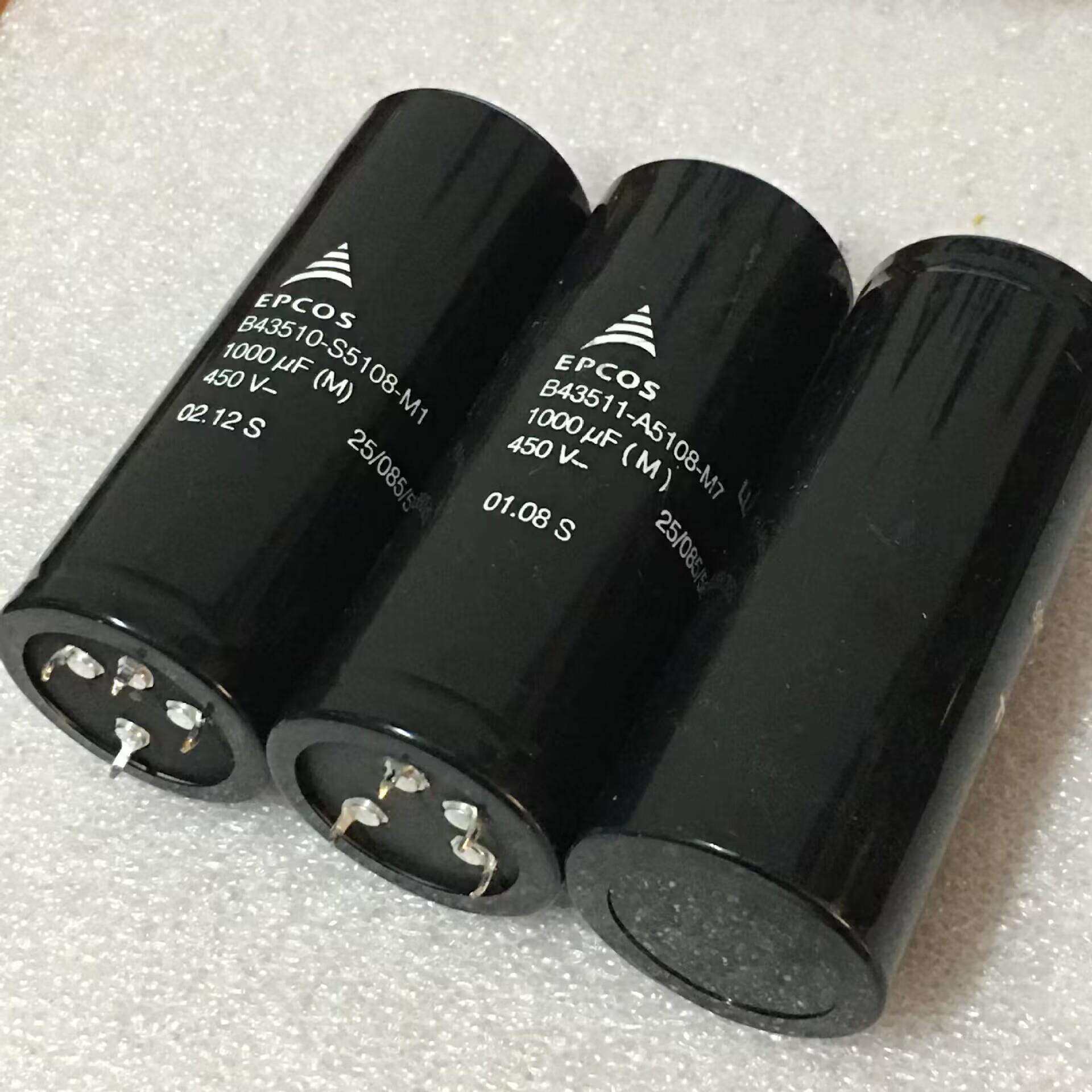B43310-J9159-M B43310-J9109-M 原盒大功率电容器尾部带螺 - 实物图