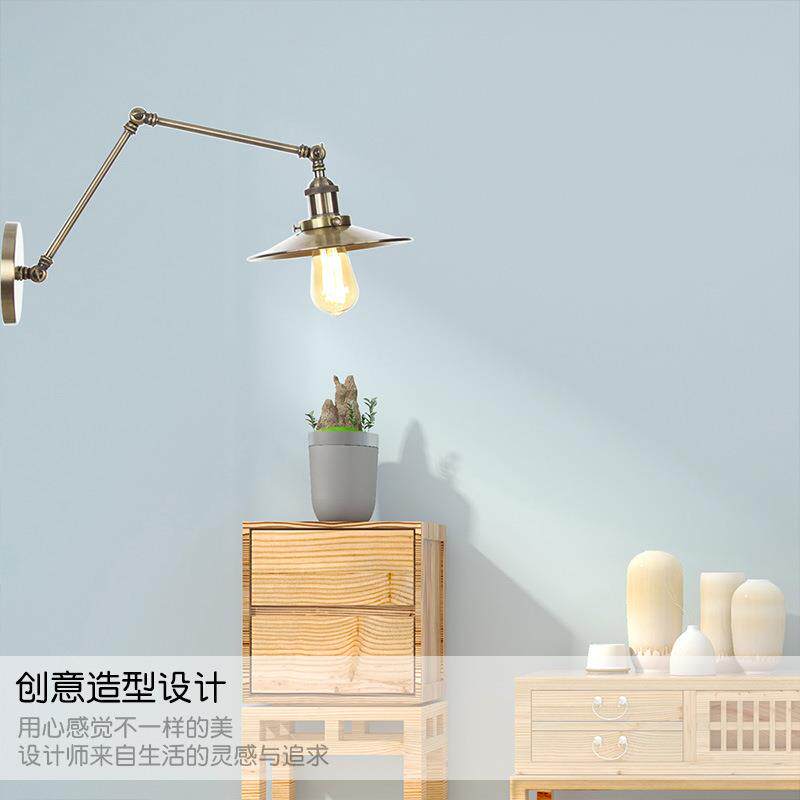 北欧风格小巧简约卧室展厅客厅过道餐厅装饰长臂壁灯