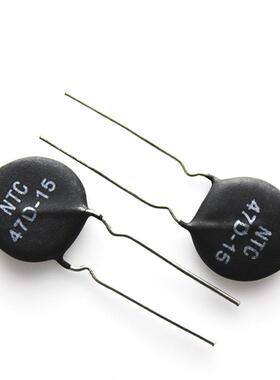 负温度热敏电阻7NTC47D-1 4R 直径15mm 用于5变焊机 铜脚QJA逆厂