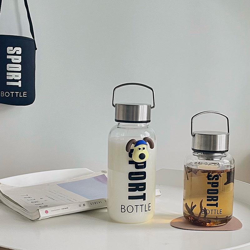 1000ml玻璃杯男士泡茶水杯女士高颜值茶水分离高硼硅大容量耐高温