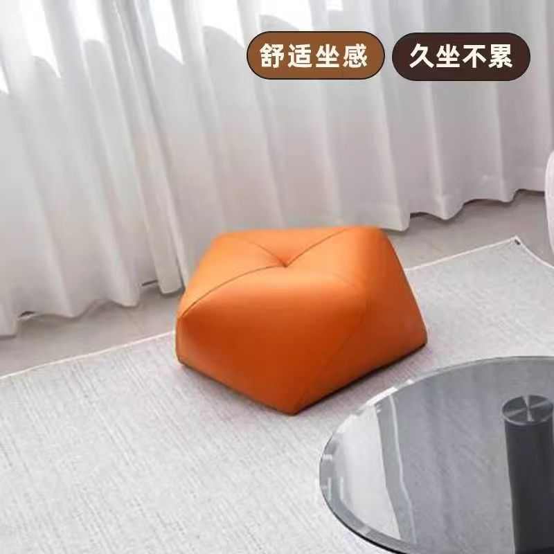 实木家用矮凳简约沙发茶几板凳凳子脚踏卧室坐墩门口换鞋方形客厅