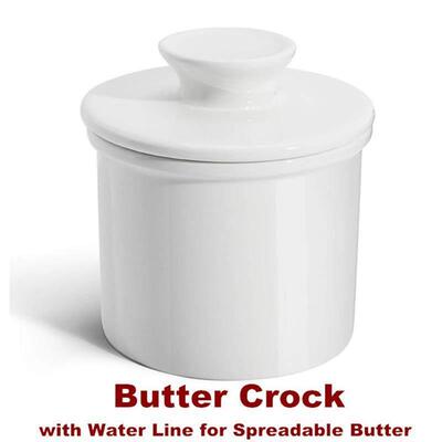 French Butter Crock Ceramic Butter Keeper French Butter Dish