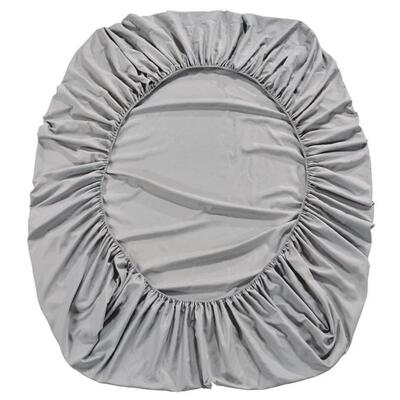 Soft Fitted sheet With Elastic Band solid Bed Sheet Cover-Wr