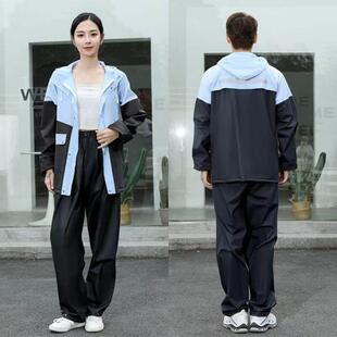 分体式 套装 雨衣雨裤 重型防雨男女加厚耐磨电动车雨 热销100万