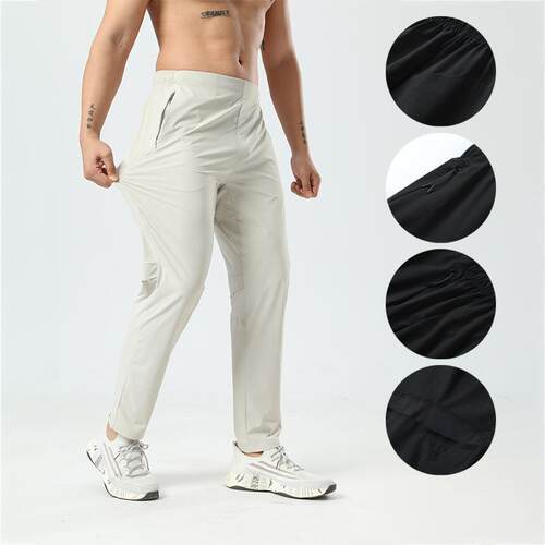 Sports pants for men, outdoor slim pants, standing cut