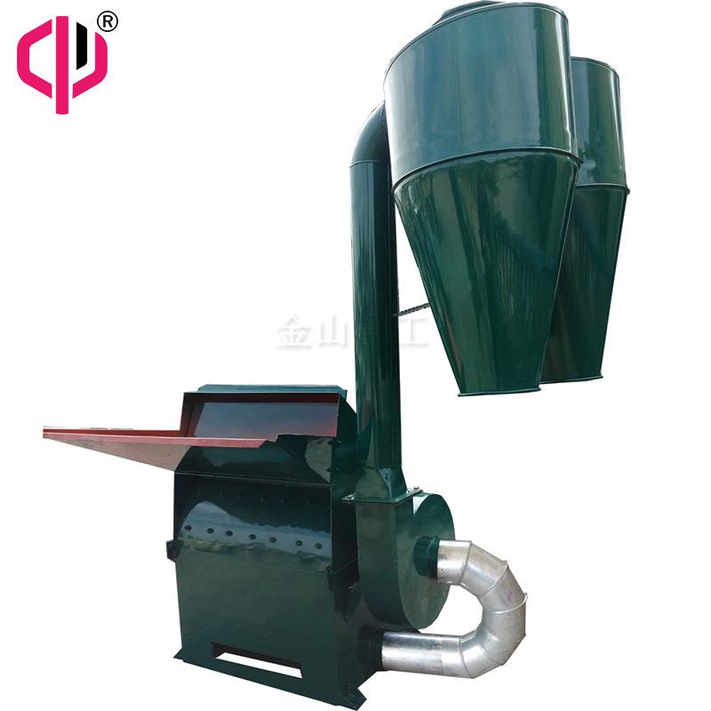 800型除尘沙克龙粉碎机喂猪用点心饼干打粉机锤片式玉米粉碎机