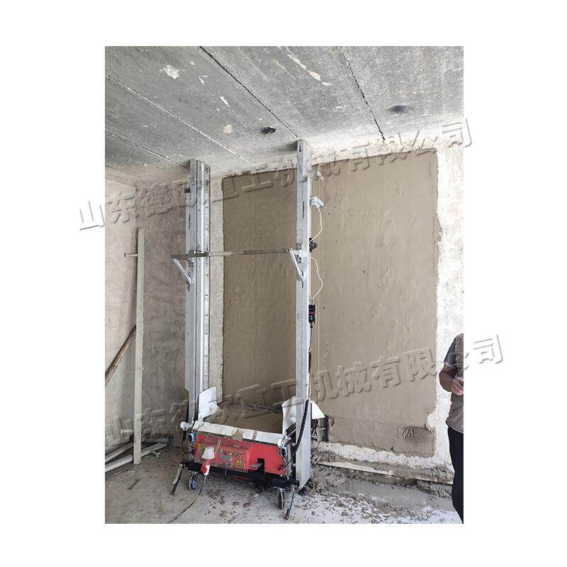 全自动水泥抹墙机 小型工程建筑腻子粉石灰粉墙机 粉刷石膏机