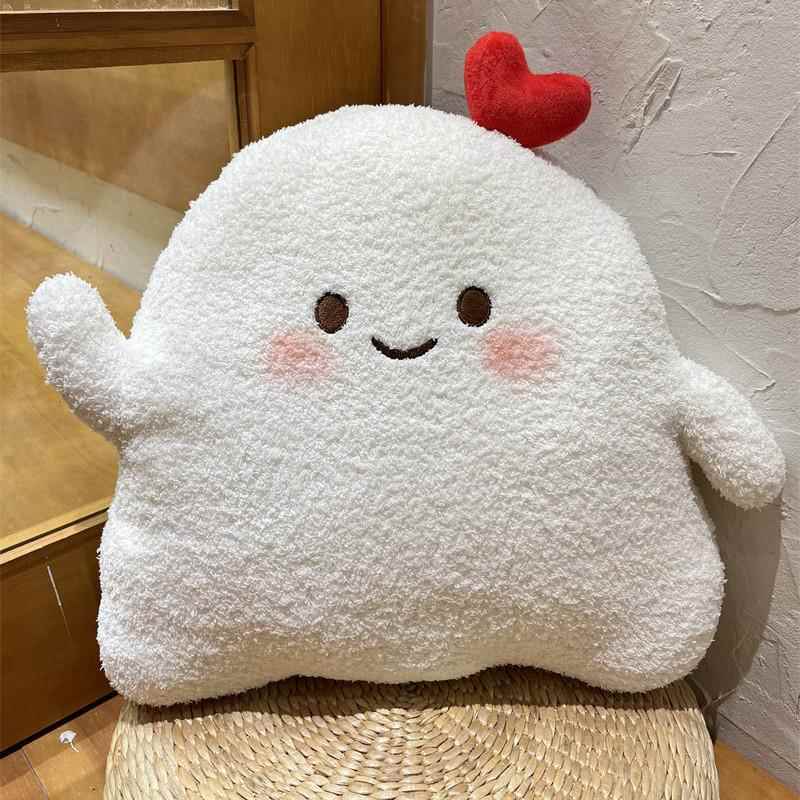 ins小精灵抱枕恶魔可插手毛绒暖手捂沙发靠垫床上睡觉抱枕女礼物