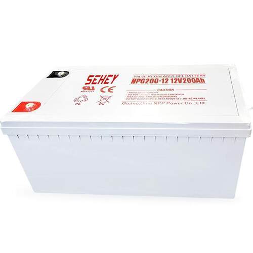 SEHEY蓄电池NPG200-1212V200AH延长供电系统默认项质保三年泰尔